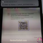 qr code de la nintendo switch